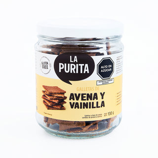 Galletas de Avena y Vainilla, 130g