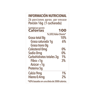 Mantequilla 100% Maní, 410g