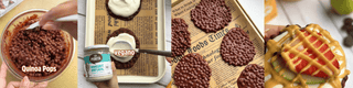 Cookies de quinua sin horno