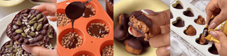 3 Snacks de chocolate y quinua pops