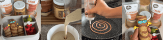 Crepes en espiral
