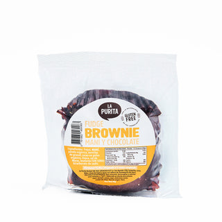 Fudge Brownie Maní y Chocolate, 80g
