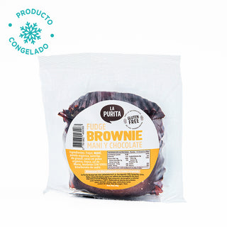 Fudge Brownie Maní y Chocolate, 80g ( CONGELADO )