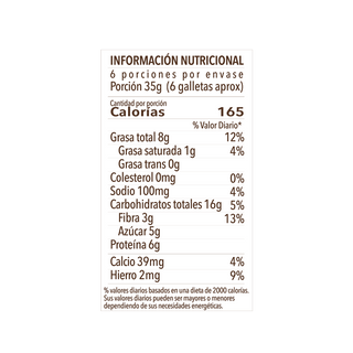 Galletas de Avena y Vainilla rellenas de Lúcuma, 200g