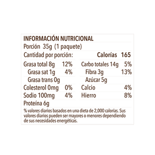 Galletas de Avena y Vainilla rellenas de Maca (6 Pack)