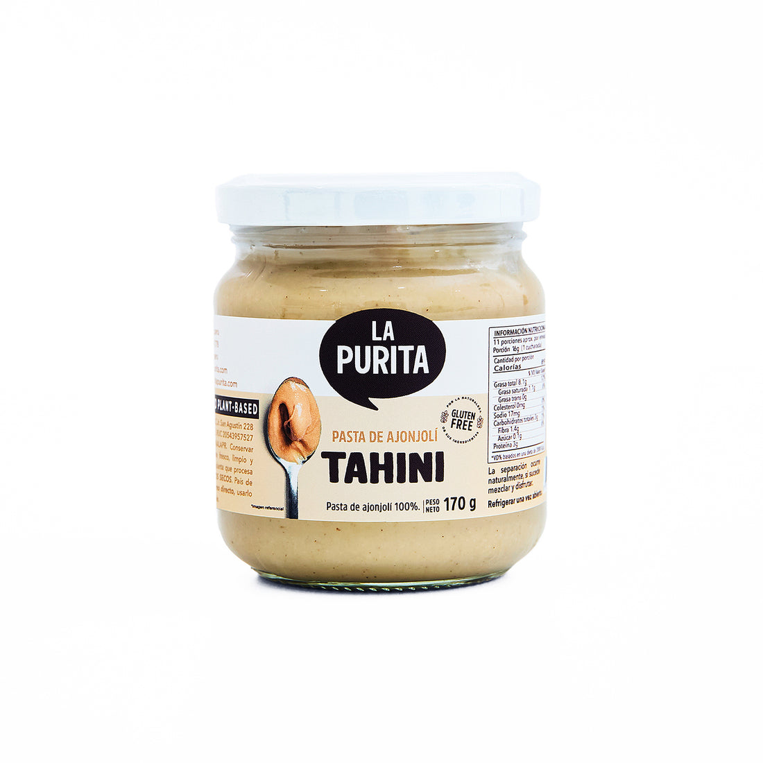 TAHINI - PASTA DE AJONJOLÍ 170G