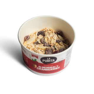 Avena Go Almendras y Cranberries, 45g - La Purita