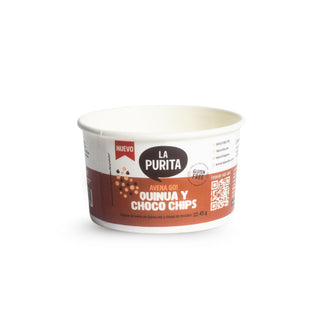 Avena Go Quinua y Choco Chips, 45g - La Purita