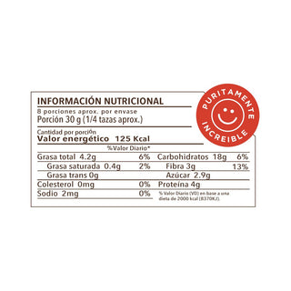 Avena Mix Almendras y Cranberries, 250g - La Purita