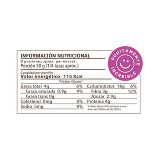 Avena Mix Tutti i Frutti, 250g - La Purita