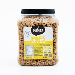 Cereal POPs Avena, 350g - La Purita