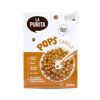 Cereal POPS Canela, 200g / VCTO 20/10/2026 - La Purita