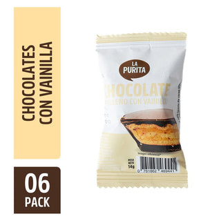 Chocolates con Vainilla (6 Pack) - La Purita