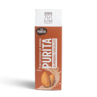 Concentrado de Bebida de Almendras Chocolate Sachet, 2.5 L - La Purita