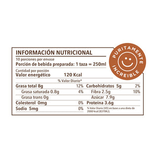 Concentrado de Bebida de Almendras Chocolate Sachet, 2.5 L - La Purita