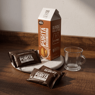 Concentrado de Bebida de Almendras Chocolate Sachet, 2.5 L - La Purita