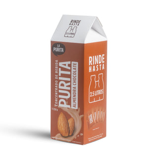 Concentrado de Bebida de Almendras Chocolate Sachet, 2.5 L - La Purita
