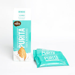Concentrado de Bebida de Almendras Sachets, 3L - La Purita