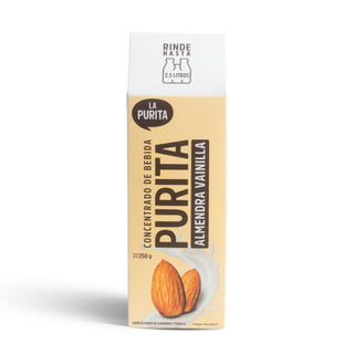 Concentrado de Bebida de Almendras Vainilla Sachet, 2.5 L - La Purita