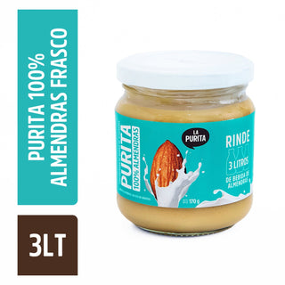 Concentrando de Bebida de Almendras Frasco, 3L - La Purita