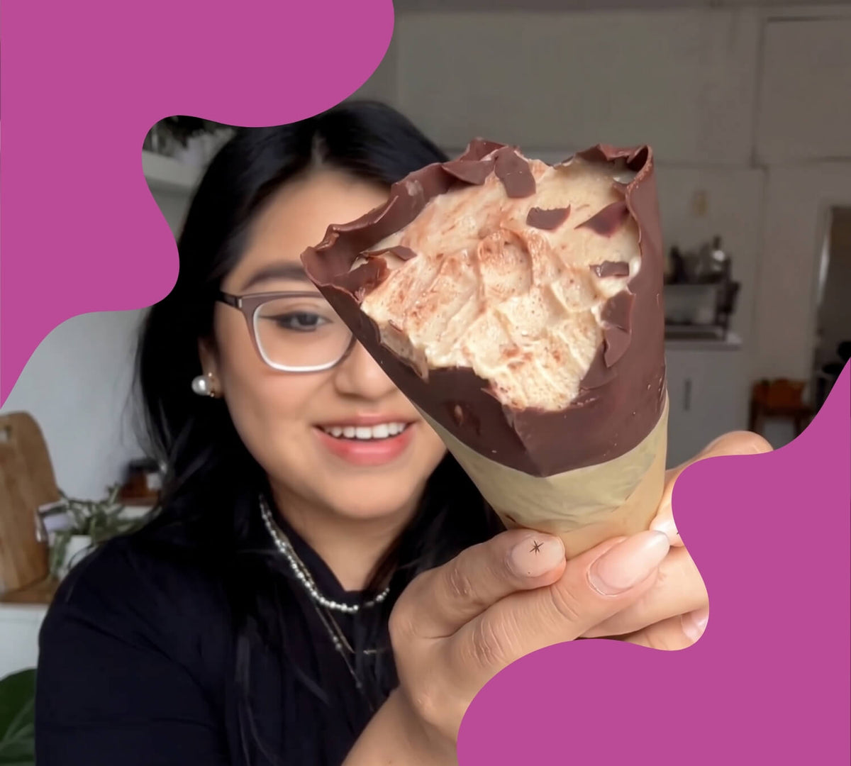 Receta preparada con productos La Purita