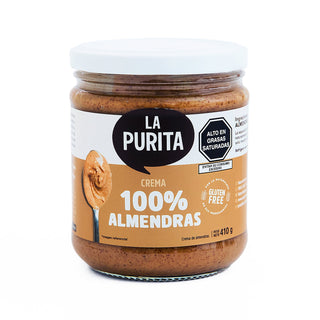 Crema de Almendras, 410g - La Purita