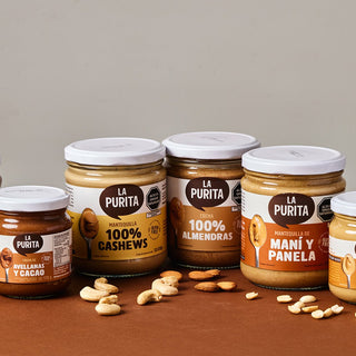 Crema de Almendras, 410g - La Purita