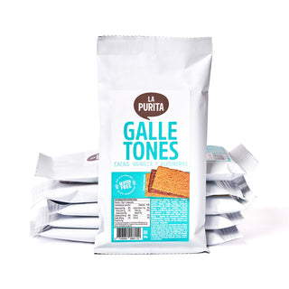 Galletas de Avena - Mix de Cacao, Vainilla y Almendras (6 Pack) - La Purita