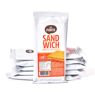 Galletas de Avena y Vainilla rellenas de Lúcuma (6 Pack) - La Purita