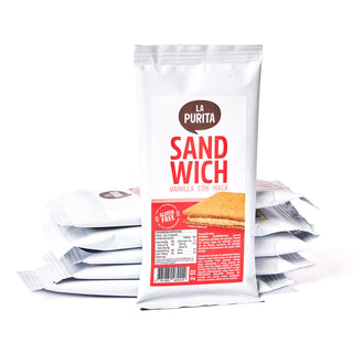 Galletas de Avena y Vainilla rellenas de Maca (6 Pack) - La Purita