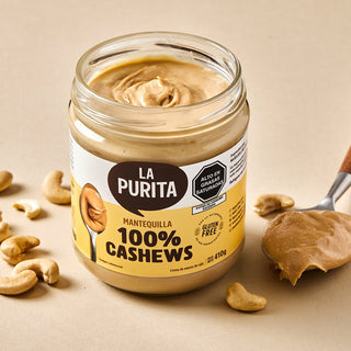 Mantequilla 100% Cashews, 410g - La Purita