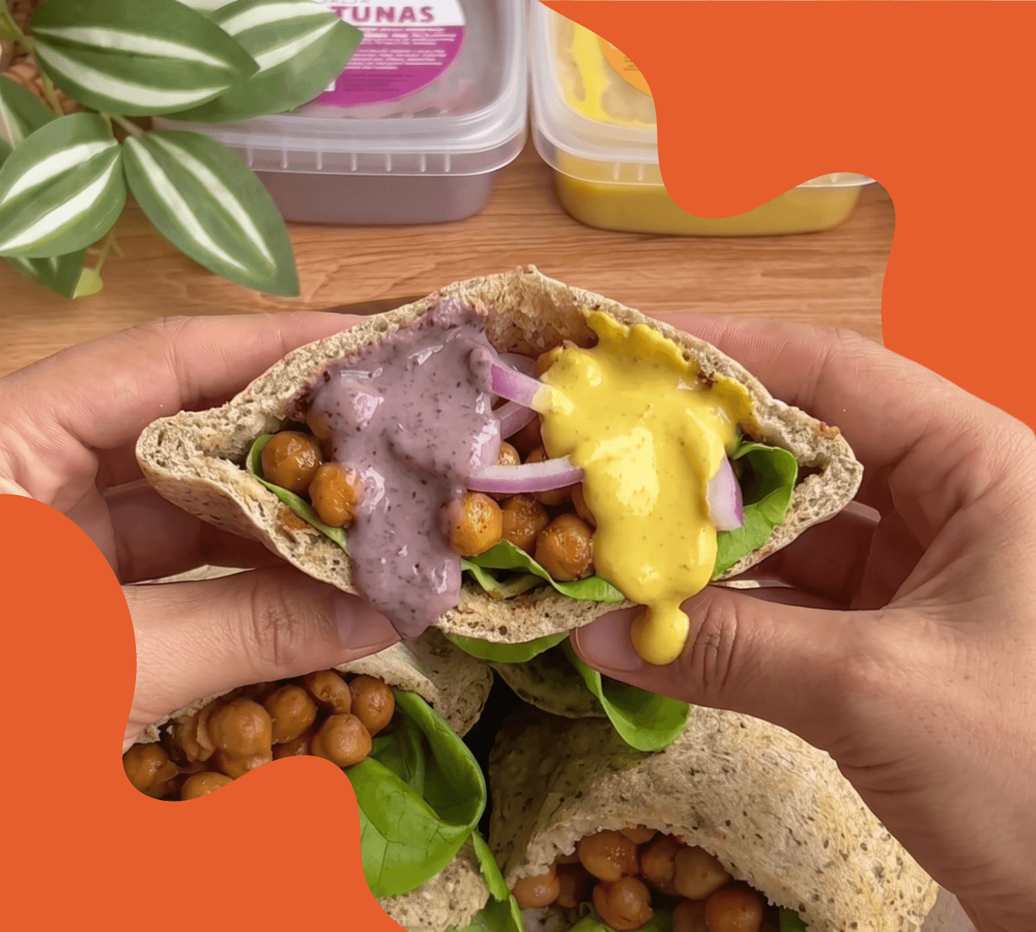 Receta preparada con productos La Purita