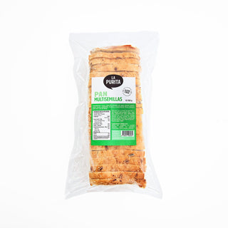Pan Sin Gluten Multisemillas, 760g - La Purita
