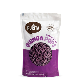 Quinua Pop Maiz Morado, 200g - La Purita