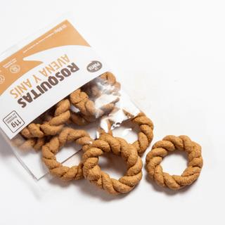 Rosquitas de Avena y Anís, 80g - La Purita
