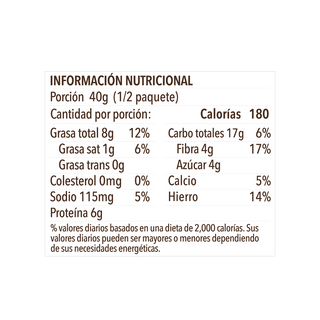 Rosquitas de Avena y Cacao, 80g - La Purita