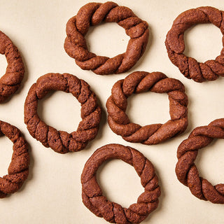 Rosquitas de Avena y Cacao, 80g - La Purita