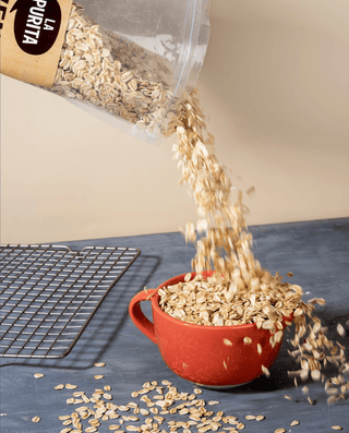 Avena en Hojuelas Sin Gluten, 800g - La Purita