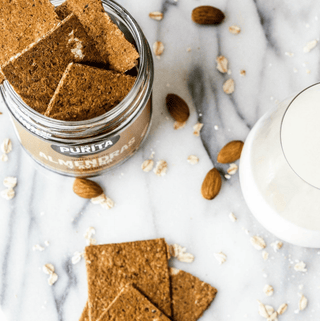 Galletas de Avena y Almendras, 130g - La Purita